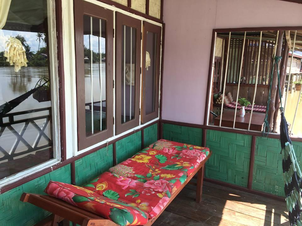 Dokchampa Guesthouse Ban Khon Ngoại thất bức ảnh