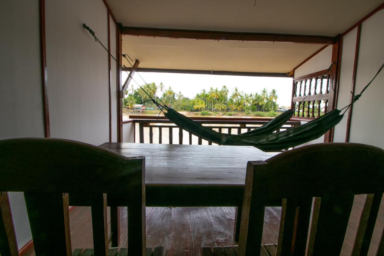 Dokchampa Guesthouse Ban Khon Ngoại thất bức ảnh