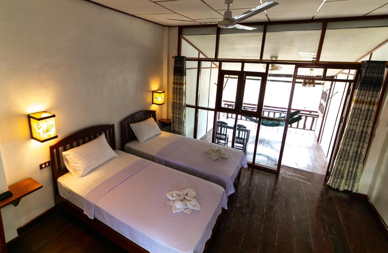 Dokchampa Guesthouse Ban Khon Ngoại thất bức ảnh